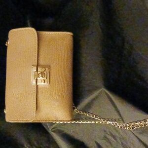 Beige fashion purse